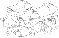 Gas Tank, Seat, And Taillight Assembly (Thc)