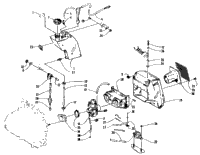 Oil Tank, Carburetor, Fuel Pump, And Silencer