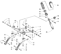 Rear Suspension Front Arm Assembly