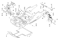 Front Frame And Footrest Assembly