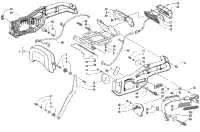 Backrest And Taillight Assembly