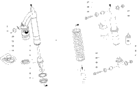 Front Suspension Shock Absorber Assembly