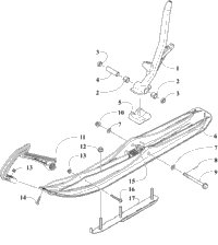 Ski And Spindle Assembly