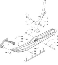 Ski And Spindle Assembly