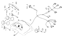 Headlight, Instruments, And Wiring Assemblies