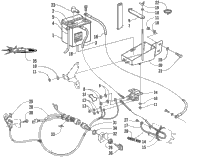 Battery, Solenoid, And Cables (Esr)