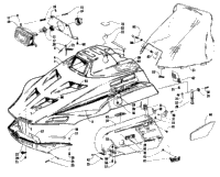 Hood, Headlight, And Side Pods
