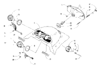 Headlight And Instrument Pod