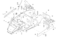 Front Frame And Footrest Assembly