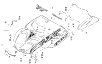 Hood And Windshield Assembly