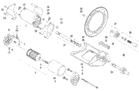 Flex-Drive Starter Motor Assembly