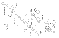 Rear Suspension Rear Arm Shock Absorber