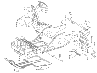 Front Frame And Footrest Assembly