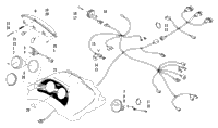 Headlight, Instruments, And Wiring Assemblies