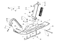 Ski And Spindle Assembly