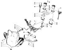 Windshield, Fairing, And Instruments