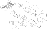 Drive Train Shaft And Brake Assemblies
