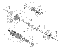 Drive Train Shafts And Brake Assemblies