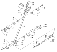 Steering Post Assembly