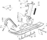 Ski And Spindle Assembly
