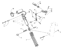 Shock Absorber And Sway Bar Assembly