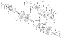 Drive Train Shaft And Brake Assemblies