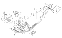 Chassis, Rear Bumper, And Snowflap Assembly