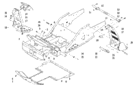 Front Frame And Footrest Assembly