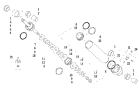 Rear Suspension Rear Arm Shock Absorber