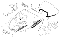Hood And Windshield Assembly