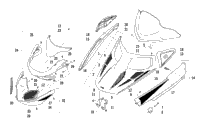 Hood, Windshield, And Front Bumper Assembly