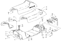 Gas Tank, Seat, And Taillight Assembly