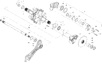 Drive Train Shafts And Brake Assemblies