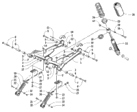 Rear Suspension Front Arm Assembly