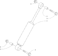 Rear Suspension Rear Arm Shock Absorber