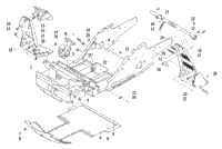 Front Frame And Footrest Assembly