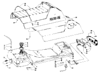 Gas Tank, Seat, And Taillight Assemblies