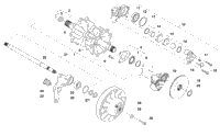 Drive Train Shafts And Brake Assemblies