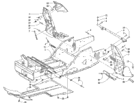 Front Frame And Footrest Assembly