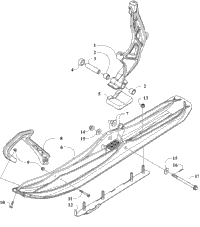 Ski And Spindle Assembly
