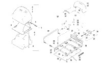 Rear Seat, Backrest, And Rack Assembly