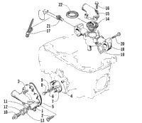 Water Pump And Thermostat