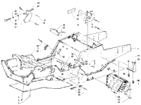 Front Frame And Footrest Assembly
