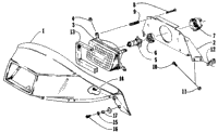 Headlight And Headlight Pod