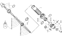 Rear Suspension Front Arm Shock Absorber