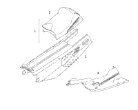 Belly Pan, Tunnel, And Seat Assemblies (Sabercat)