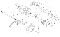 Drive Train Shafts And Brake Assemblies