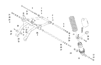 Rear Suspension Front Arm Assembly