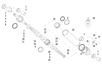 Rear Suspension Rear Arm Shock Absorber