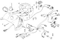 Headlight, Instruments, And Wiring Assemblies
